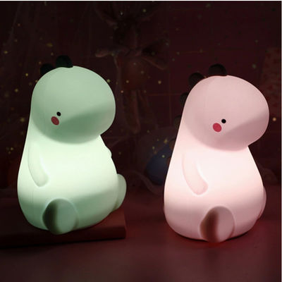 Small Cute Dinosaur Silicone Night Light Dimmable With Touch Switch