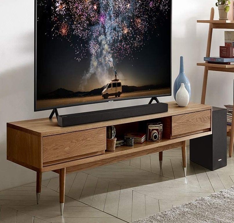 120W Wireless Bluetooth Soundbar Speaker 50Hz 18kHz Response Frequency