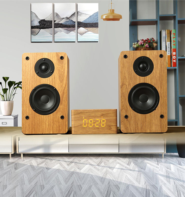Wireless Bluetooth Bookshelf Speakers For Multimedia Home Theatre