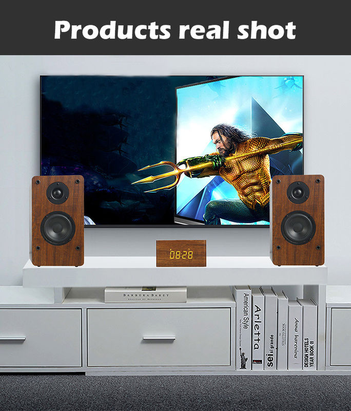 Wireless Bluetooth Bookshelf Speakers For Multimedia Home Theatre