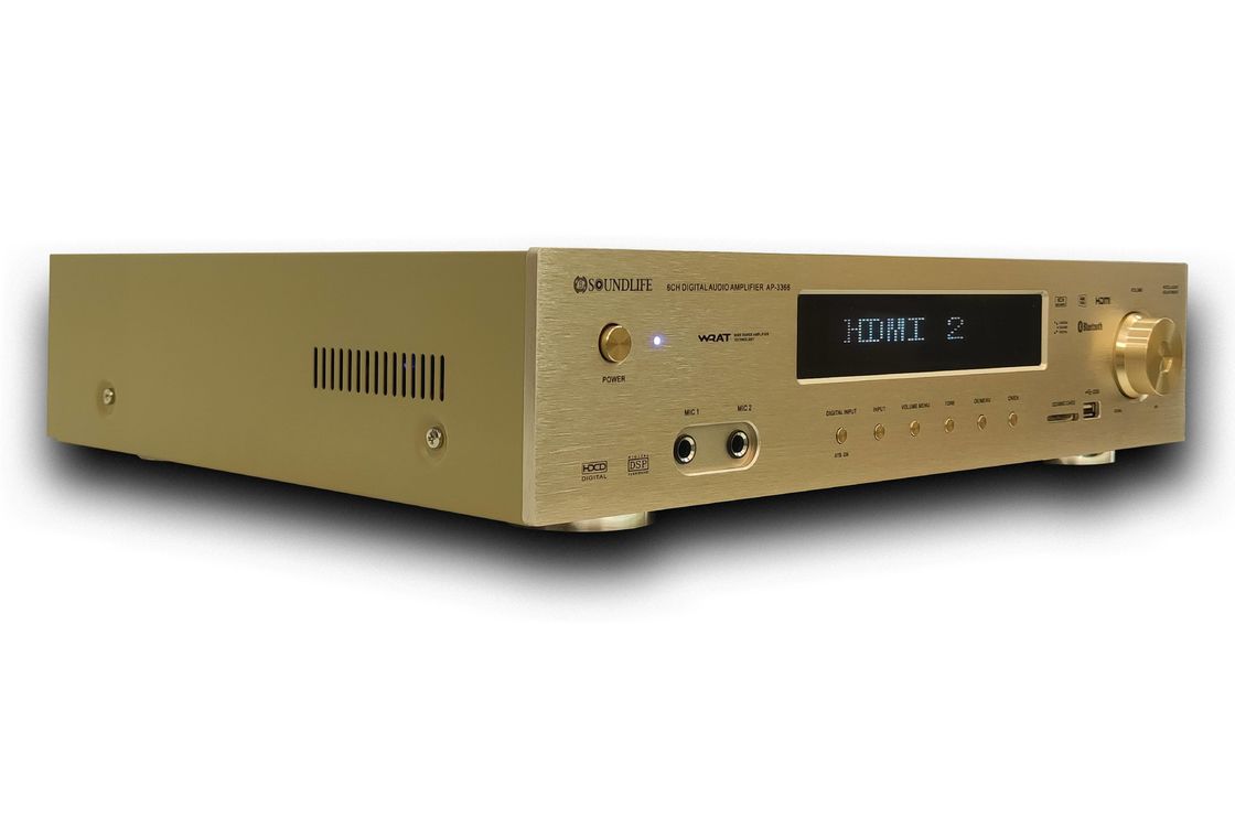 450W Bluetooth Audio Amplifier Remote Control For Home Theatre