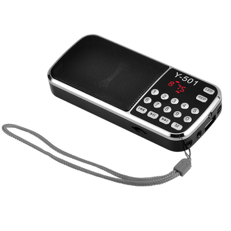 USB Bluetooth Portable Radio Player With 3.5mm Audio Input TF Card Function