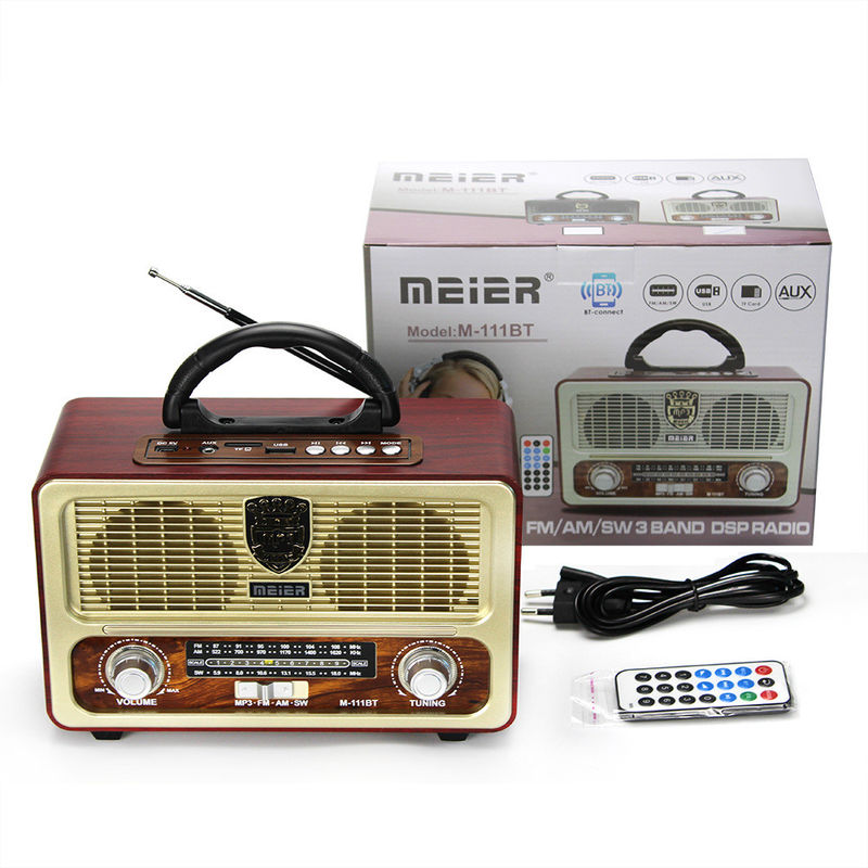 Pure FM Handheld Radio Player With Bluetooth Remote Control OEM