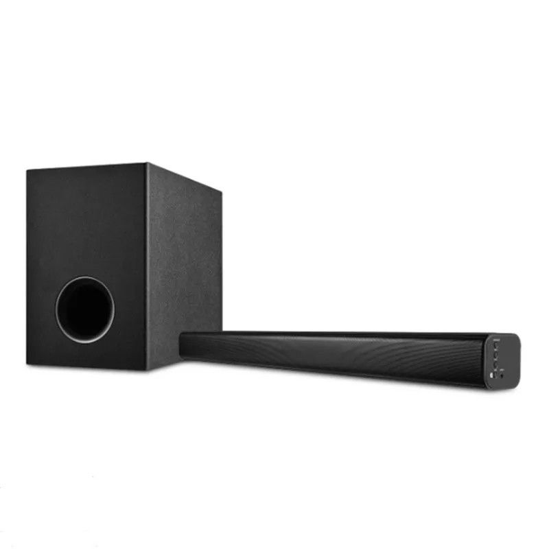 Immersive Wireless Bluetooth 5.1 Soundbar with 2.1 Channel Subwoofer and 120W Output