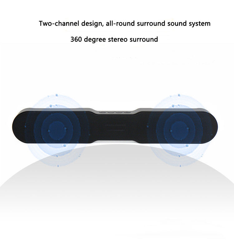Immersive 120W Wireless Bluetooth Soundbar High Sensitivity and 4Ω Impedance