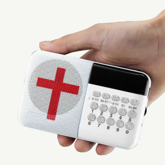 Portable Digital Rechargeable AM FM Bible Radio Player with Internet Radio