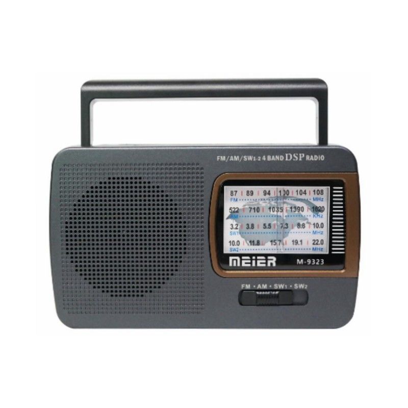 AM/FM Portable Radio Player with 2.5INCH 2OU 5W Speaker and Rechargeable Battery