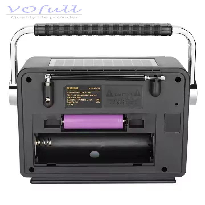 FM/MW/SW 3 Band Portable Radio Player with USB/TF Slot and AM / FM