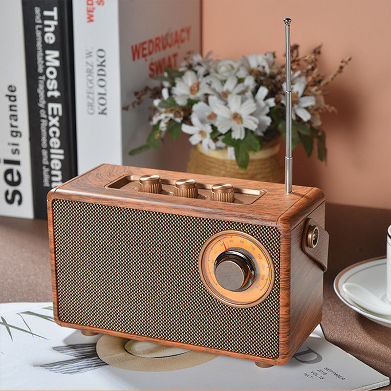 Convenient Portable Clock Radio with Built-In Speaker and AM / FM Function